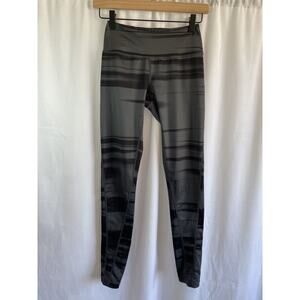 Z by Zella Workout Leggings Full Length Black and Gray Size Womens Extra Small